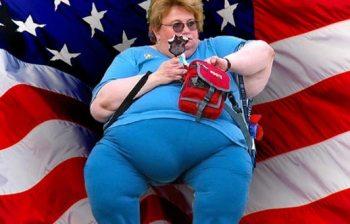 Ожирение в США 