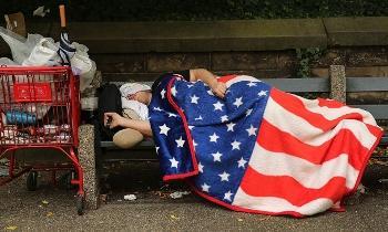 Бездомные Нью-Йорка. сша страна бомжей