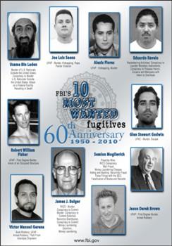 10 самых опасных преступников / FBI's 10 Most Wanted